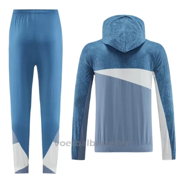 Olympique de Marseille Trainingssweaterset met Capuchon 23/24 Blauw