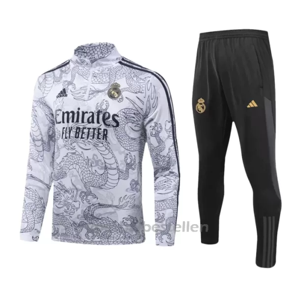 Real Madrid Trainingssweaterset Dragon 23/24 Grijs