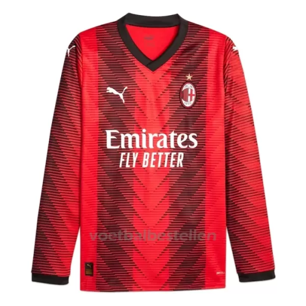 AC Milan Thuisshirt 23/24 Lange Mouwen