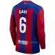 FC Barcelona Gavi 6 Thuisshirt 23/24 Lange Mouwen