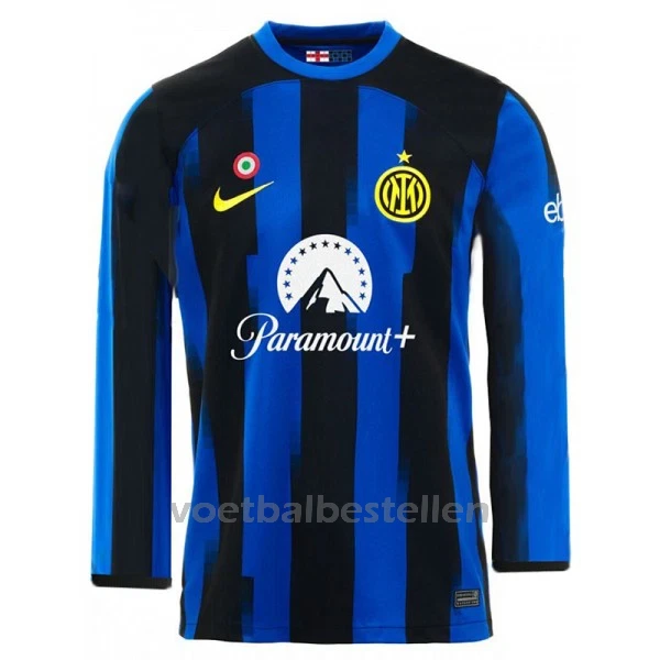 Inter Milan Thuisshirt 23/24 Lange Mouwen