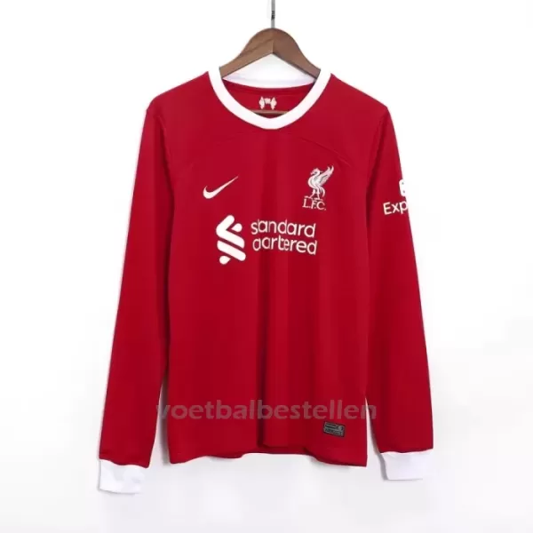 Liverpool Thuisshirt 23/24 Lange Mouwen