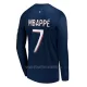 Paris Saint-Germain Kylian Mbappé 7 Thuisshirt 23/24 Lange Mouwen