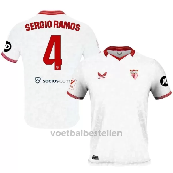 Sevilla FC Sergio Ramos 4 Thuisshirt 23/24