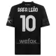 AC Milan Rafael Leão 10 Vierde Shirt 23/24 Zwart