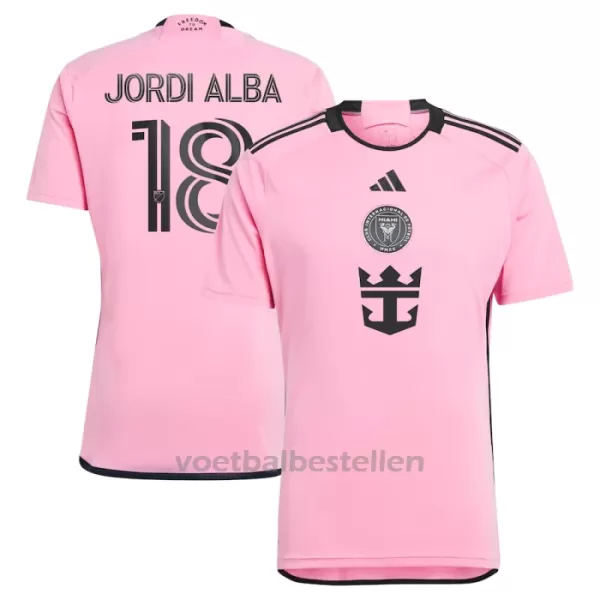 Inter Miami CF Jordi Alba Ramos 18 Thuisshirt 24/25