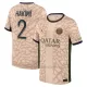 Paris Saint-Germain Achraf Hakimi 2 Vierde Shirt Jordan 23/24