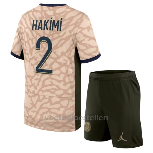 Paris Saint-Germain Achraf Hakimi 2 Vierde Tenue Kinderen Jordan 23/24