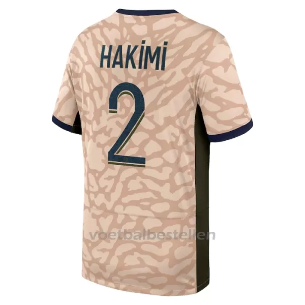 Paris Saint-Germain Achraf Hakimi 2 Vierde Tenue Kinderen Jordan 23/24