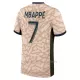 Paris Saint-Germain Kylian Mbappé 7 Vierde Shirt Jordan 23/24