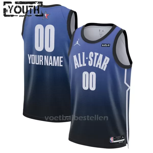 NBA Shirt Western Conference All-Star 2023 Swingman Kinderen Blauw