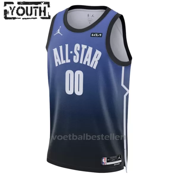 NBA Shirt Western Conference All-Star 2023 Swingman Kinderen Blauw