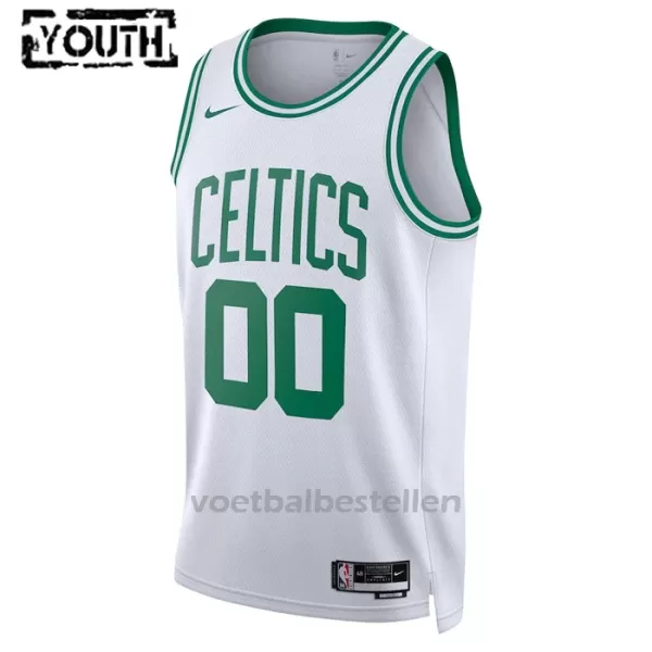 Boston Celtics NBA Shirt Association Edition Swingman 23/24 Kinderen Wit