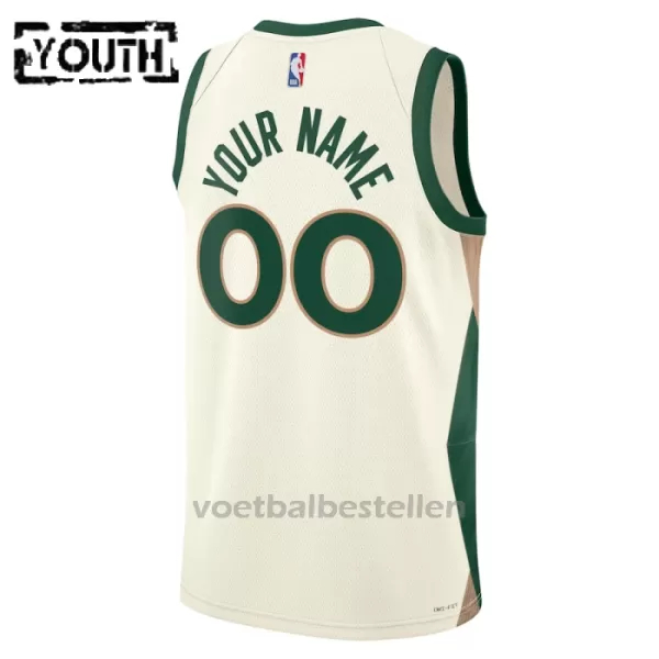 Boston Celtics NBA Shirt City Edition Swingman 23/24 Kinderen Wit