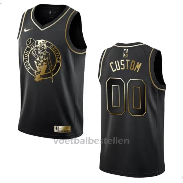 Boston Celtics NBA Shirt Golden Edition Swingman Zwart