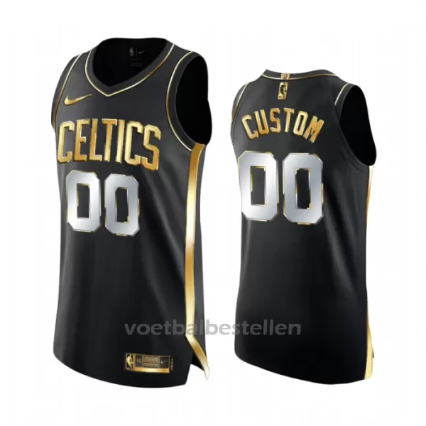 Boston Celtics NBA Shirt Golden Edition Swingman Zwart