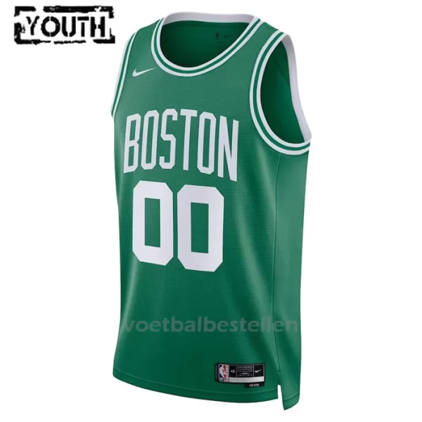 Boston Celtics NBA Shirt Icon Edition Swingman 23/24 Kinderen Groente