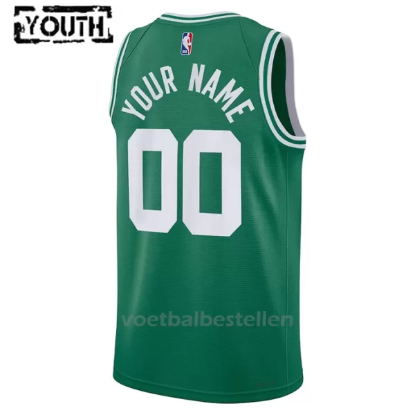 Boston Celtics NBA Shirt Icon Edition Swingman 23/24 Kinderen Groente