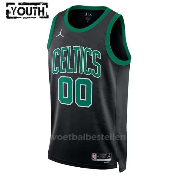 Boston Celtics NBA Shirt Statement Edition Swingman 23/24 Kinderen Zwart