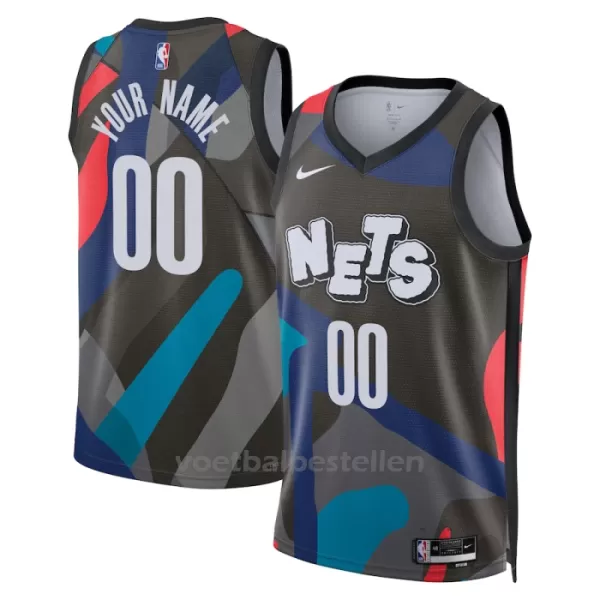 Brooklyn Nets NBA Shirt City Edition Swingman 23/24 Zwart