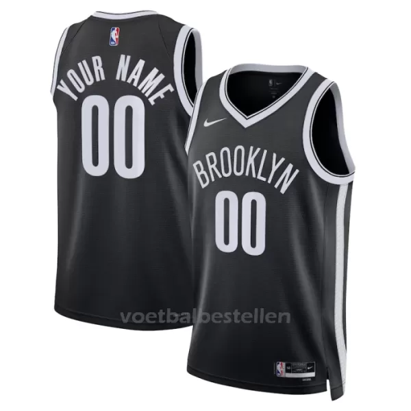 Brooklyn Nets NBA Shirt Icon Edition Swingman 23/24 Zwart