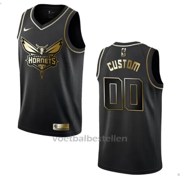 Charlotte Hornets NBA Shirt Golden Edition Swingman Zwart