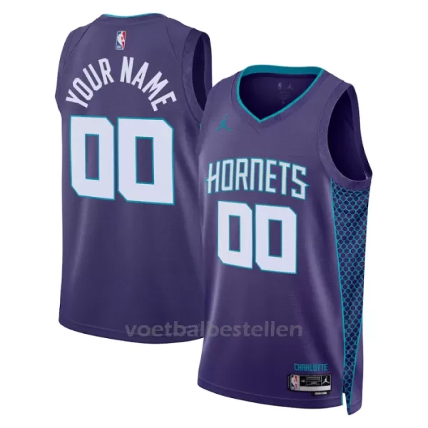 Charlotte Hornets NBA Shirt Statement Edition Swingman 23/24 Paars