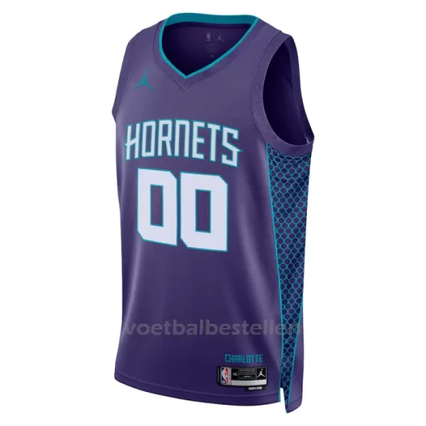 Charlotte Hornets NBA Shirt Statement Edition Swingman 23/24 Paars