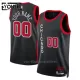 Chicago Bulls NBA Shirt City Edition Swingman 23/24 Kinderen Zwart