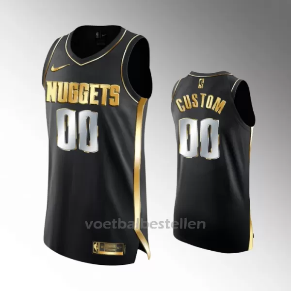 Denver Nuggets NBA Shirt Golden Edition Swingman Zwart