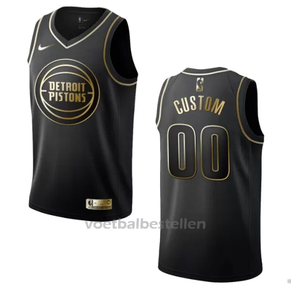 Detroit Pistons NBA Shirt Golden Edition Swingman 23/24 Zwart