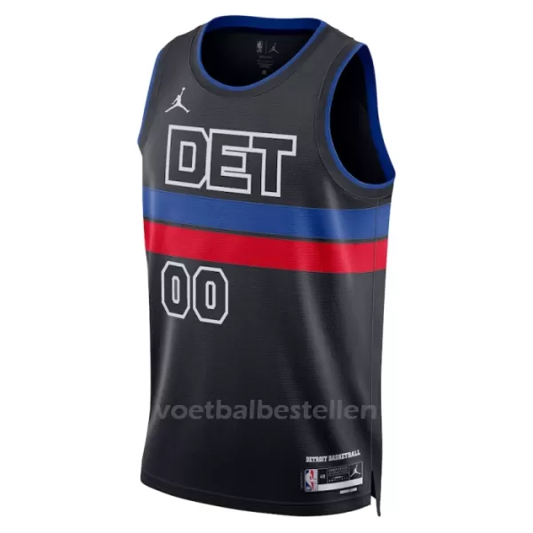 Detroit Pistons NBA Shirt Statement Edition Swingman 23/24 Zwart