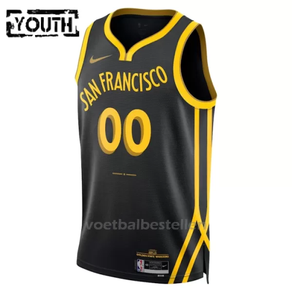 Golden State Warriors NBA Shirt City Edition Swingman Kinderen