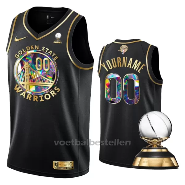 Golden State Warriors NBA Shirt Diamond Edition Swingman Zwart