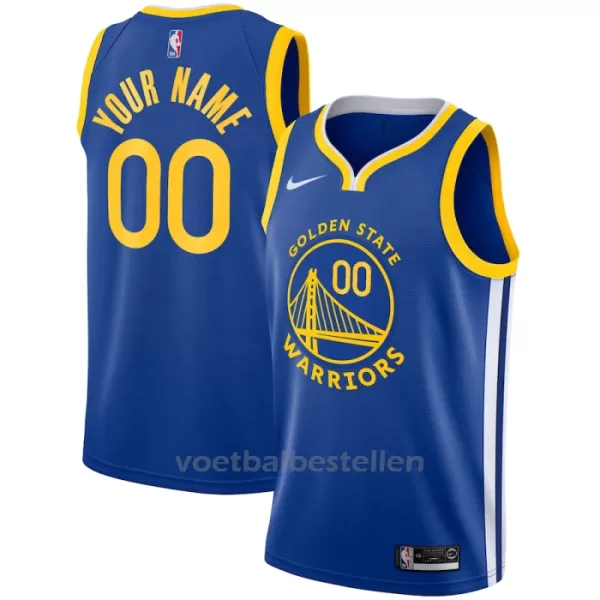 Golden State Warriors NBA Shirt Icon Edition Swingman 23/24 Blauw