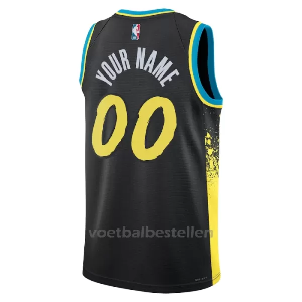 Indiana Pacers NBA Shirt City Edition Swingman 23/24 Zwart