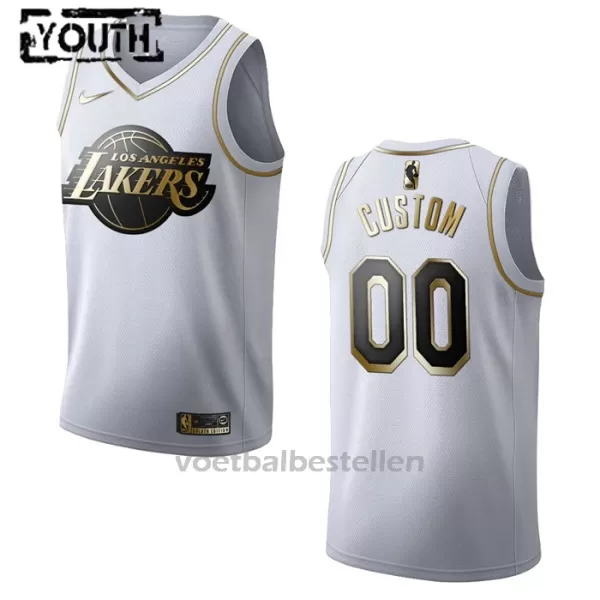 Los Angeles Lakers NBA Shirt Golden Edition Swingman Kinderen Wit