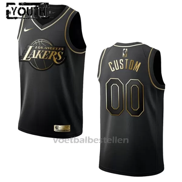 Los Angeles Lakers NBA Shirt Golden Edition Swingman Kinderen Zwart