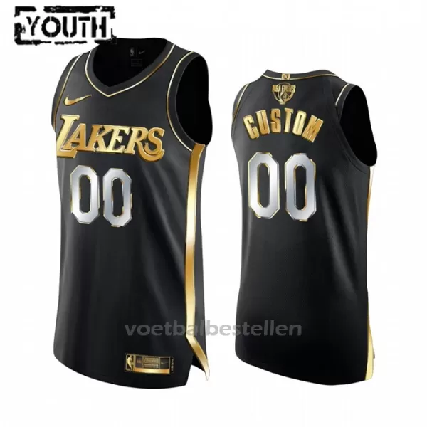 Los Angeles Lakers NBA Shirt Golden Edition Swingman Kinderen Zwart