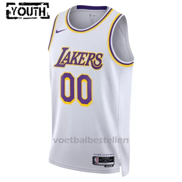 Los Angeles Lakers NBA Shirt Icon Edition Swingman 23/24 Kinderen Wit