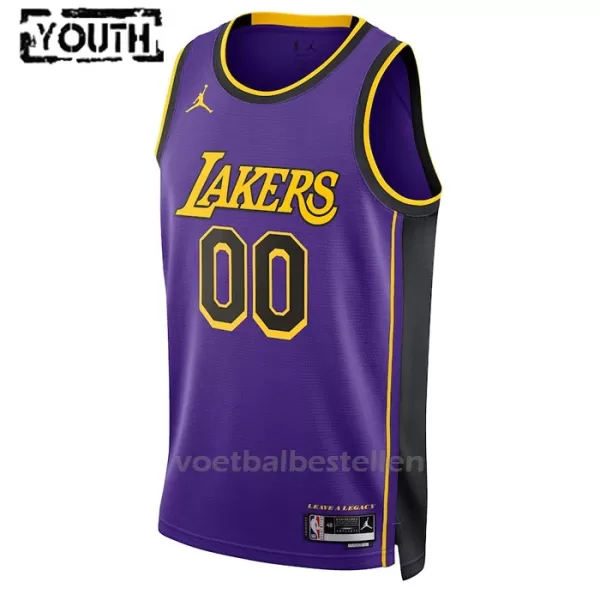 Los Angeles Lakers NBA Shirt Statement Edition Swingman 23/24 Kinderen Blauw