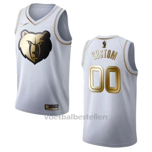 Memphis Grizzlies NBA Shirt Golden Edition Swingman Wit