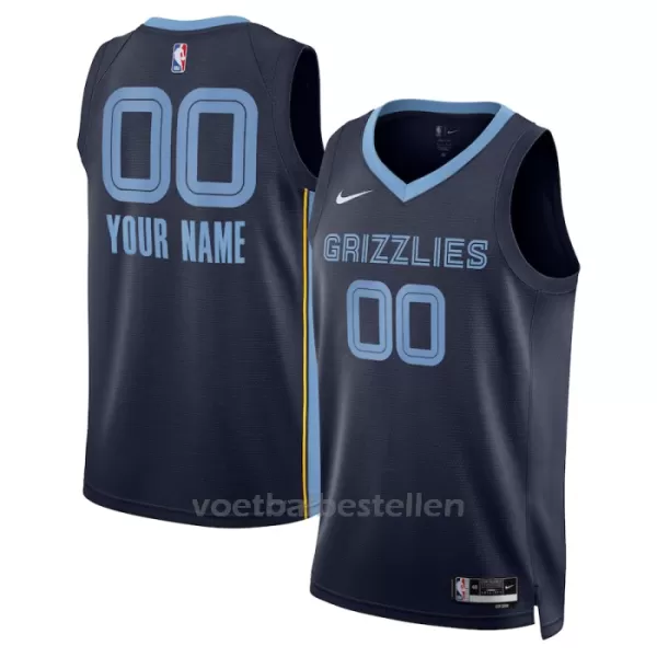 Memphis Grizzlies NBA Shirt Icon Edition Swingman 23/24 Navy