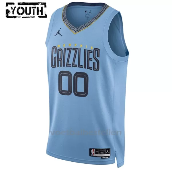 Memphis Grizzlies NBA Shirt Statement Edition Swingman 23/24 Kinderen Blauw