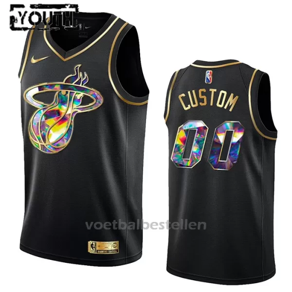 Miami Heat NBA Shirt Diamond Edition Swingman Kinderen Zwart