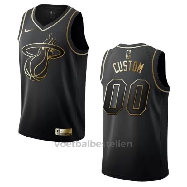 Miami Heat NBA Shirt Golden Edition Swingman Zwart