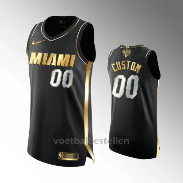 Miami Heat NBA Shirt Golden Edition Swingman Zwart