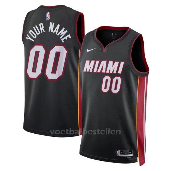 Miami Heat NBA Shirt Icon Edition Swingman 23/24 Zwart