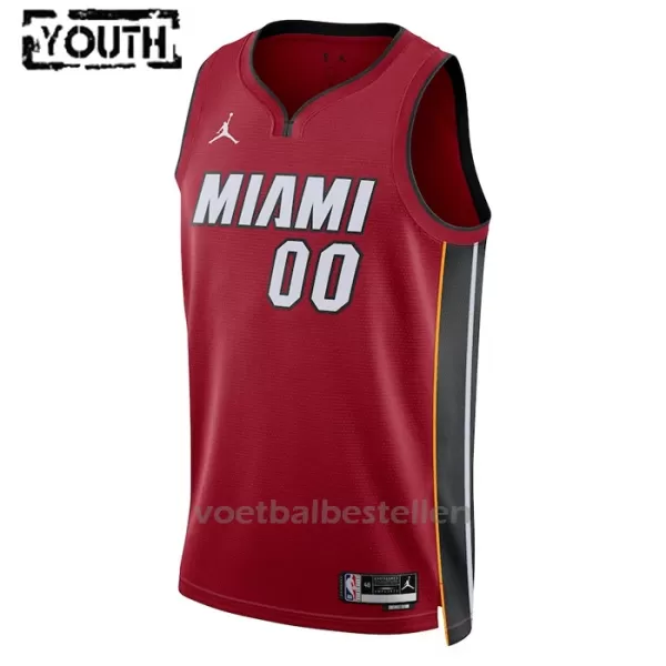 Miami Heat NBA Shirt Statement Edition Swingman 23/24 Kinderen Rood