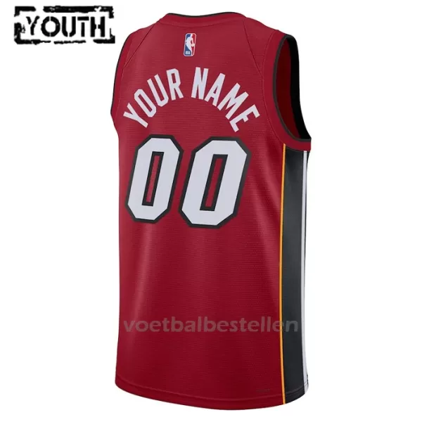 Miami Heat NBA Shirt Statement Edition Swingman 23/24 Kinderen Rood